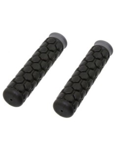 M.T.B Grips 7/8 long 130mm Octagon 191 Black.